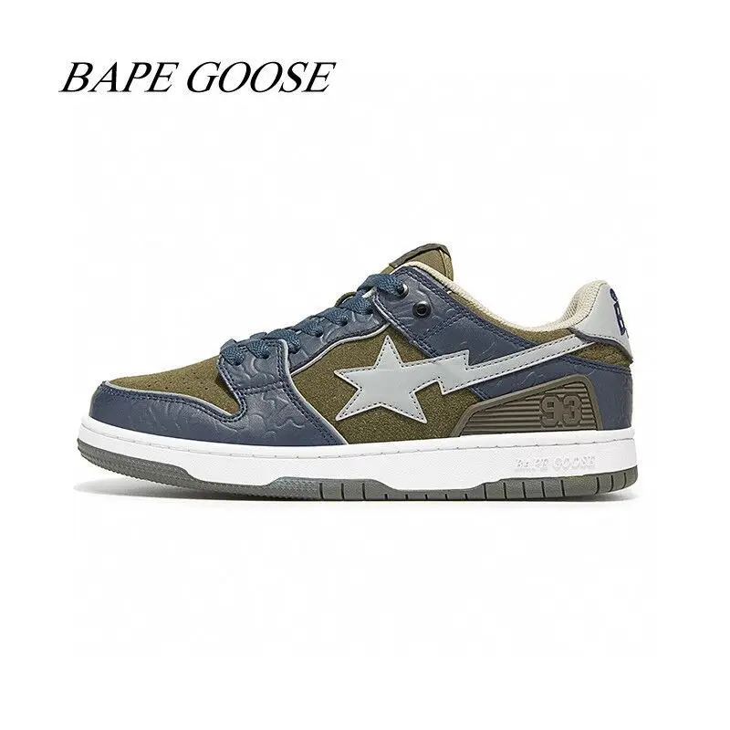 

Кроссовки Bape гусиные для мужчин и женщин, модная Уличная обувь для бега, обувь для влюбленных мальчиков и девочек, унисекс, спортивная обувь,...