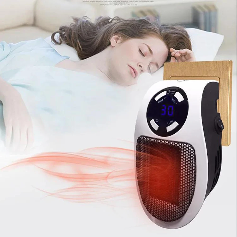 

240V Portable Electric Mini Fan Heater Desktop Home Office Living Room Bedroom Heating Stove Radiator Warmer Machine for Winter
