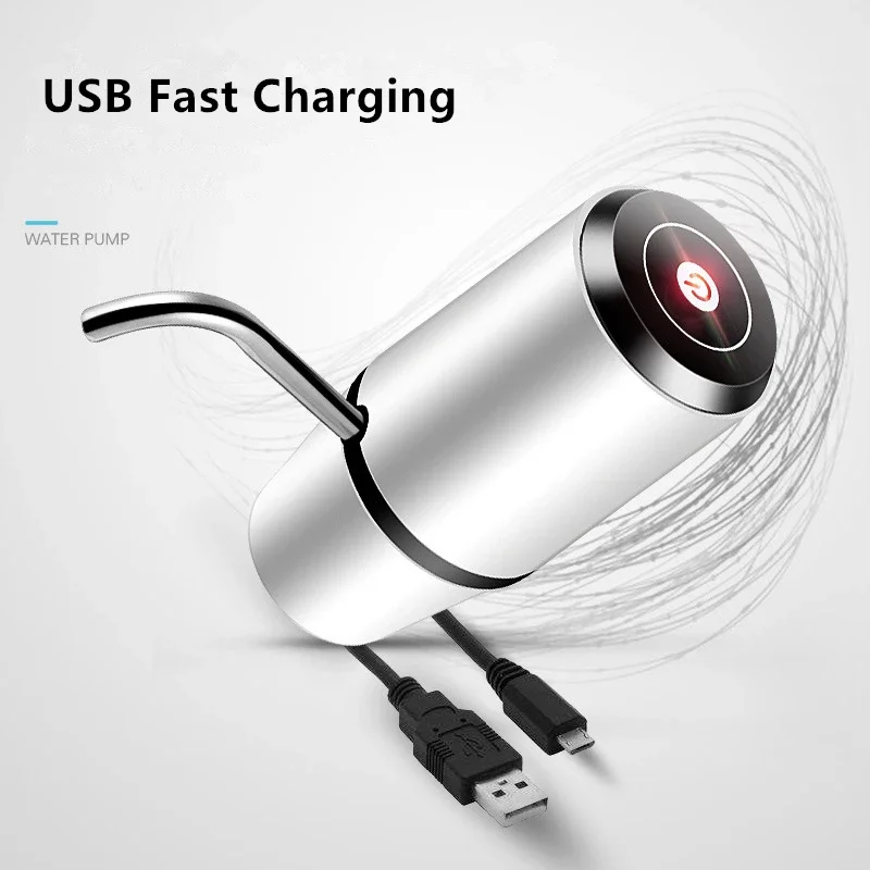 Диспенсер Электрический с двумя двигателями для питьевой воды помпа USB-портом