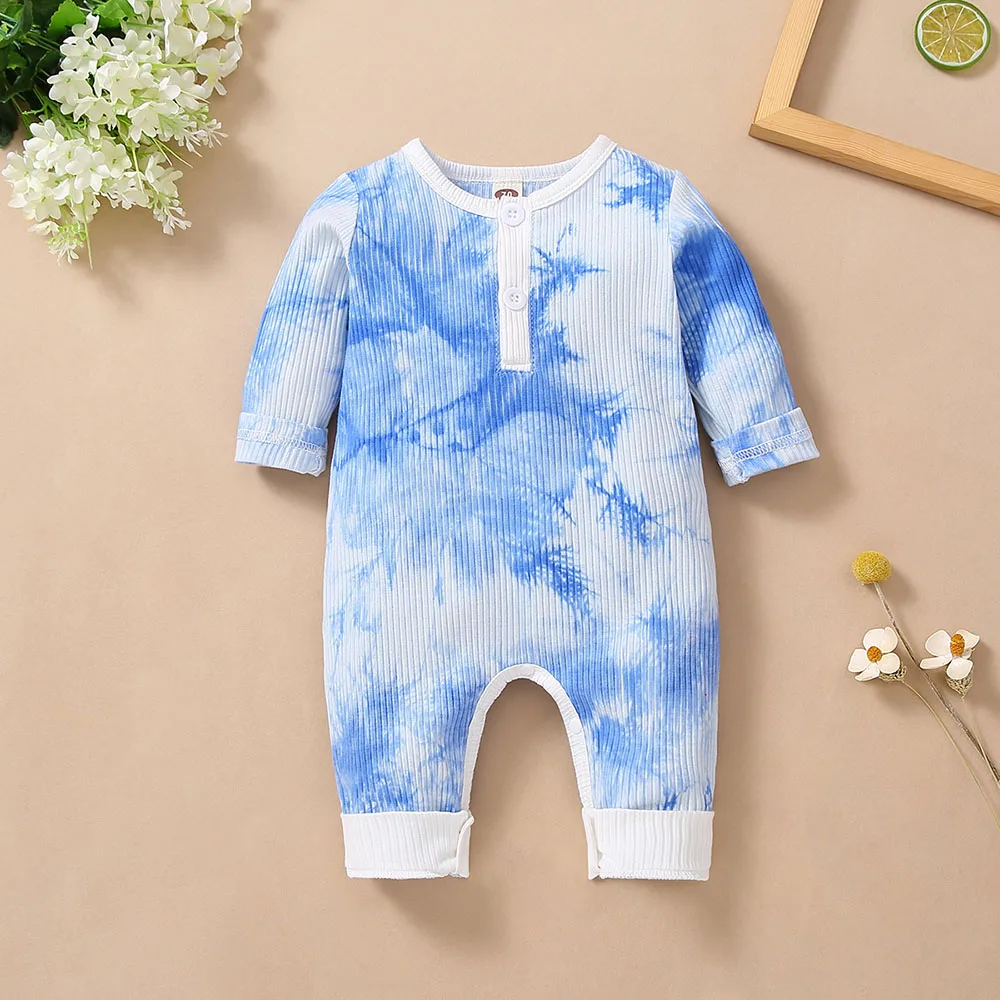 The Latest Winter Pure Cotton Baby Bodysuits, Jumpsuit Pants Button, Soft and Comfortable, Suitable For Babies Aged 0-18 Months