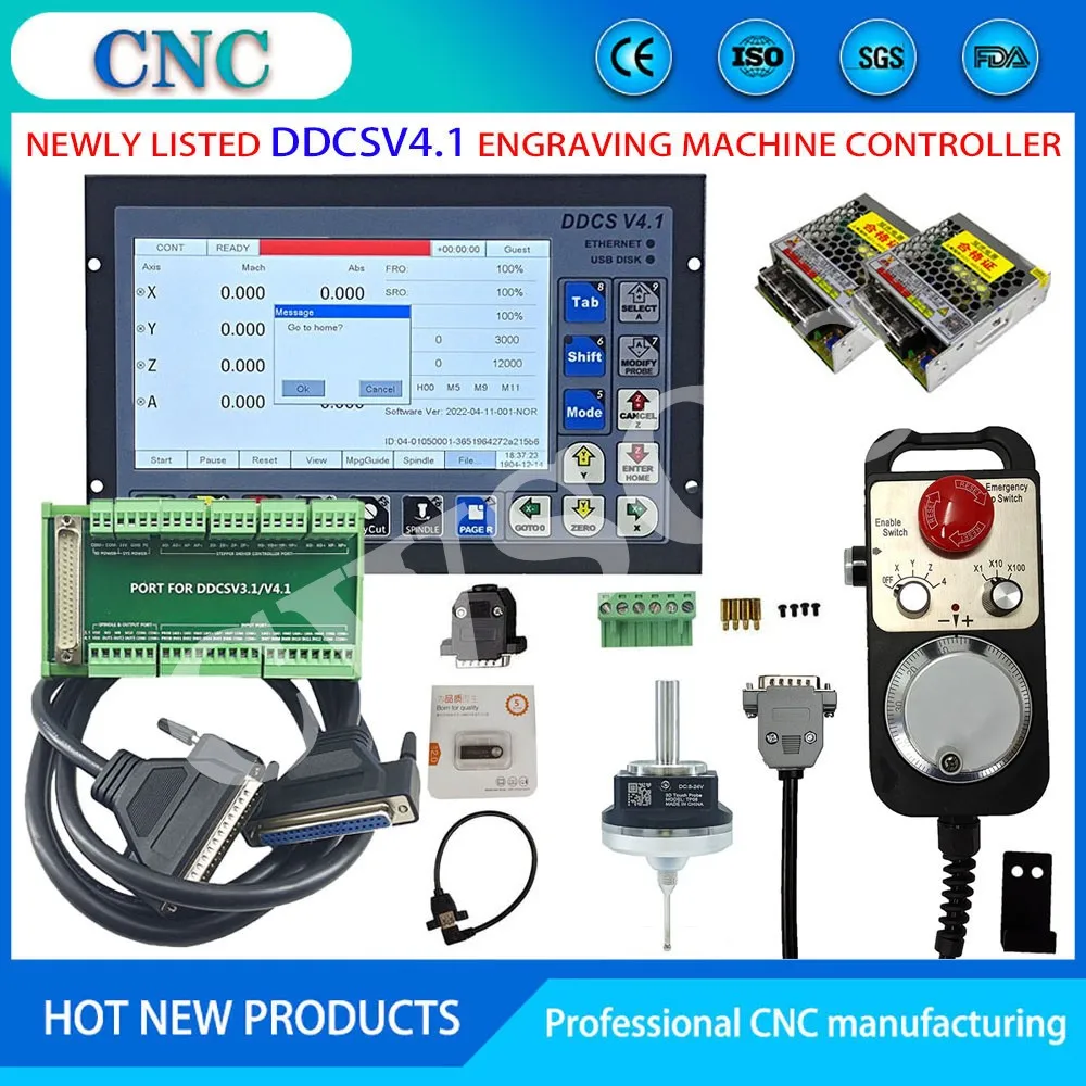 Новинка DDCSV4.1 набор контроллеров CNC 3-осевая 4-осевая автономная система движения 3D