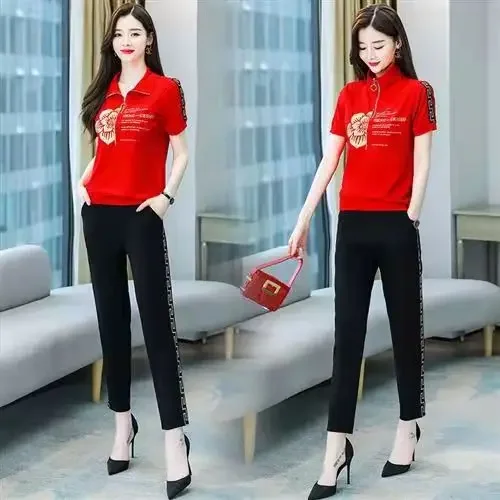 Лето 2023 модный спортивный повседневный костюм женская толстовка с лацканами