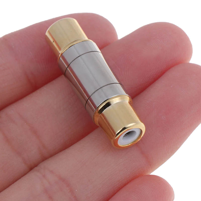 

Горячий аудио разъем RCA разъем позолоченный прямой RCA гнездовой адаптер