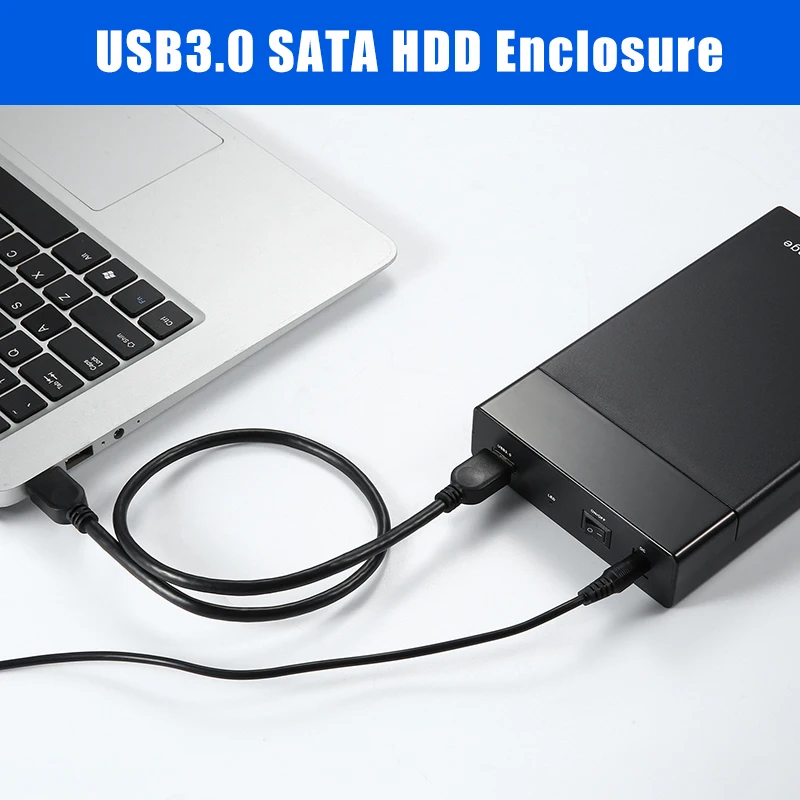 

Чехол для внешнего жесткого диска usb 2,5, чехол для внешнего жесткого диска с usb на sata, Карманный чехол для жесткого диска 3,5/дюйма, адаптер для ...