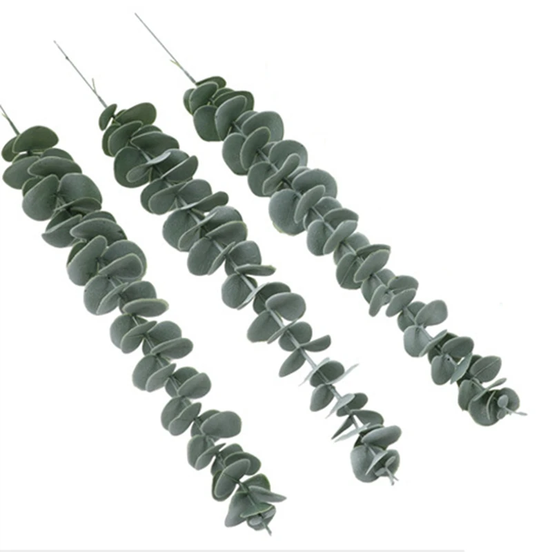 

24Pcs Eucalyptus Branches Natural Eucalyptus Stems Real For Shower Live Eucalyptus Plant Indoor Wedding DIY Decoration