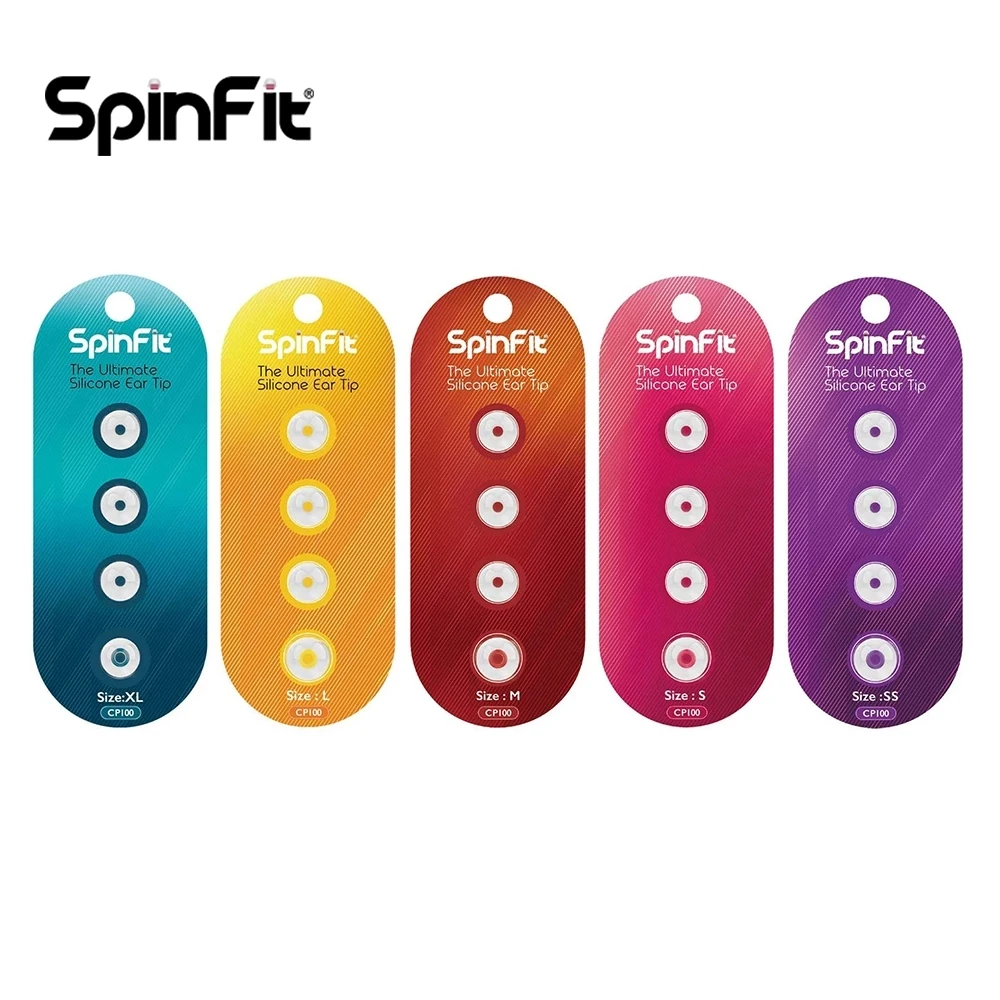 2 пары (4 шт.) Оригинальные наушники SpinFit CP100 CP800 CP145 CP360 наушники-вкладыши