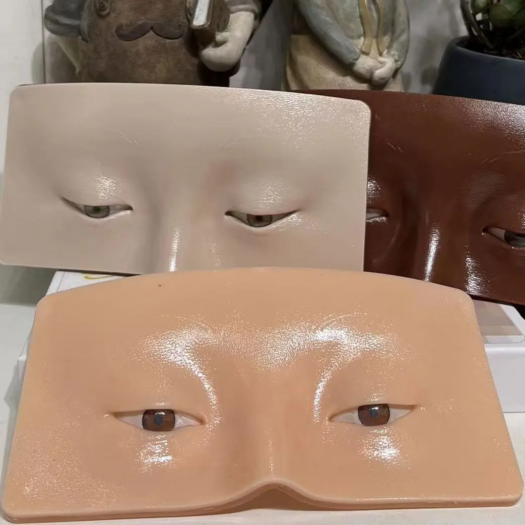 

1Pcs Premium 5D Eyebrow Tattoo Practice Skin Eye Makeup Training Skin Silicone Practice Pad for Makeup Beauty Academy