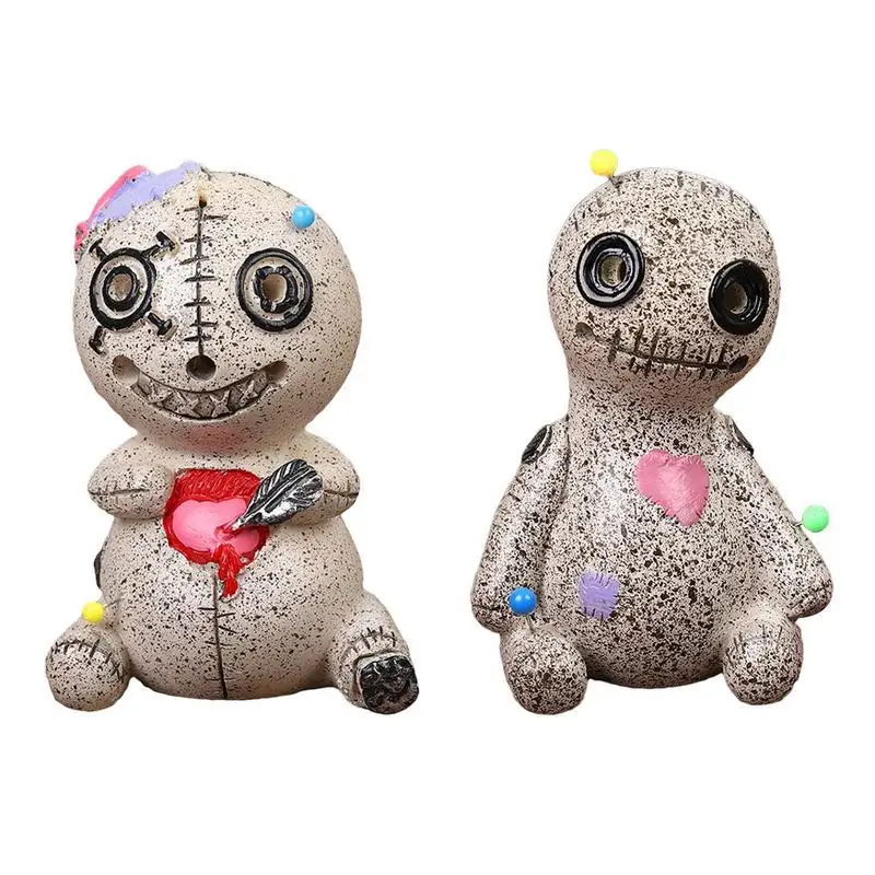 Кукольные подставки для благовоний Voodoo горелка настольная из смолы ручной