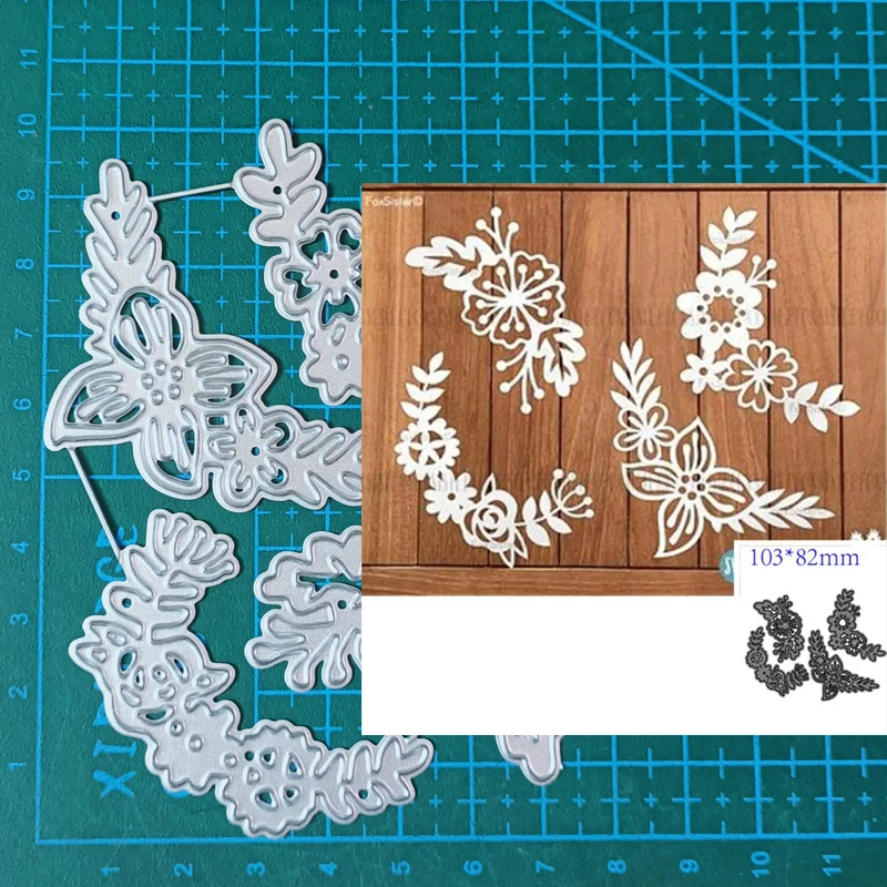 Металлическая вырубная форма для скрапбукинга