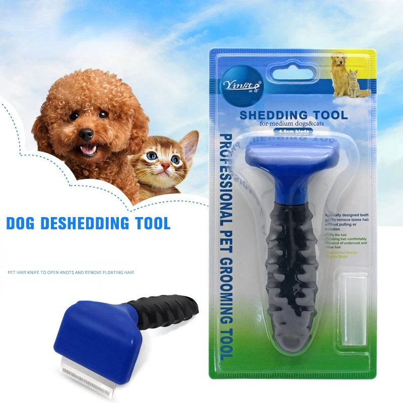 

Pet Comb Dog Comb Pet Grooming Cleaning Tool Hair Knife Teddy Golden Retriever Dog Hair Removal Comb Pets Dogs Accessories