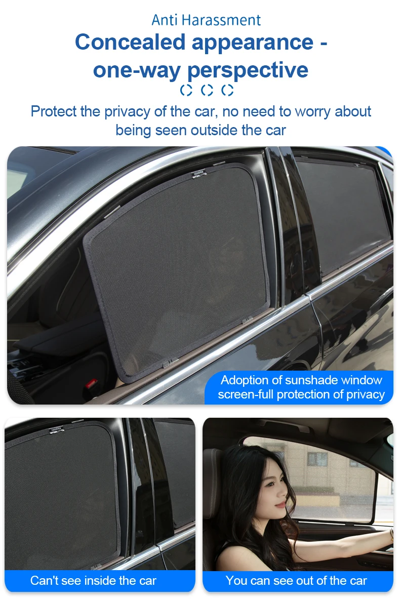 Фото Автомобильный сетчатый солнцезащитный козырек для Toyota Corolla E210 хэтчбек 2019 ~ 2025, солнцезащитные козырьки, магнитные шторы для окон, автоинструменты, аксессуары №4