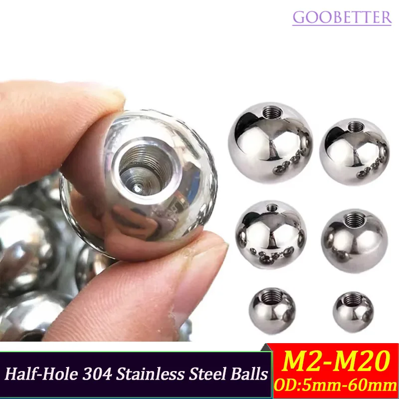 

Стальные шарики с резьбой M2-M12 5-60 мм