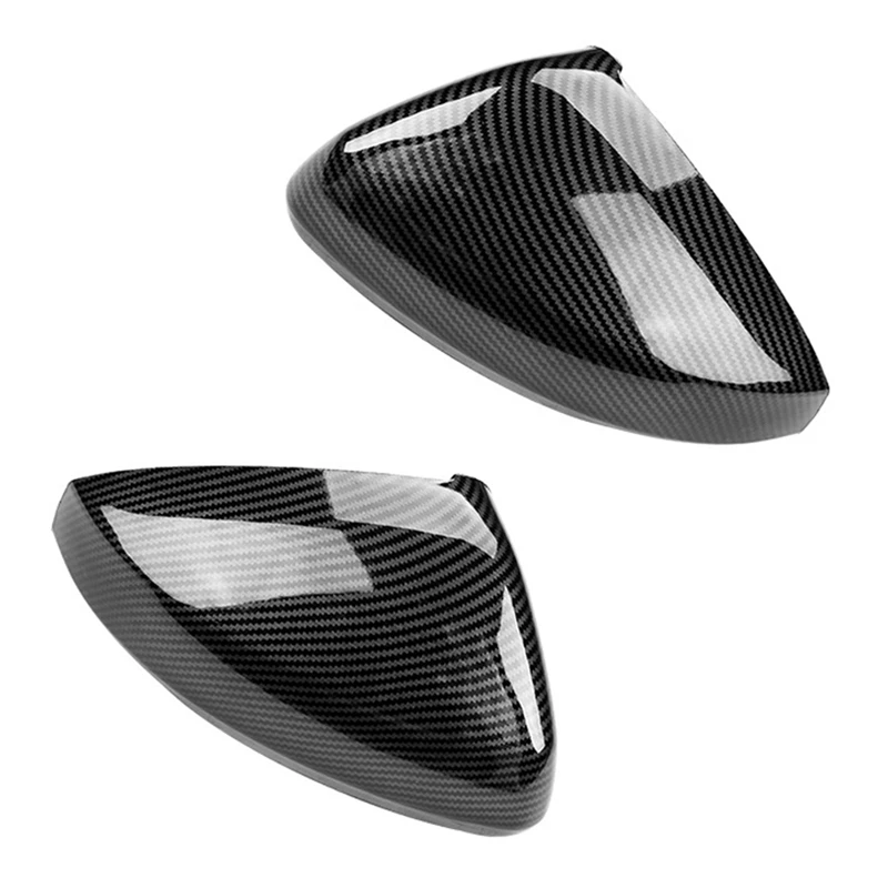 

Боковое зеркало из углеродного волокна, чехол для дверного зеркала заднего вида, оболочка для зеркала заднего вида For-Polo-Mk6 VI 2018 2019 2020, 1 пара