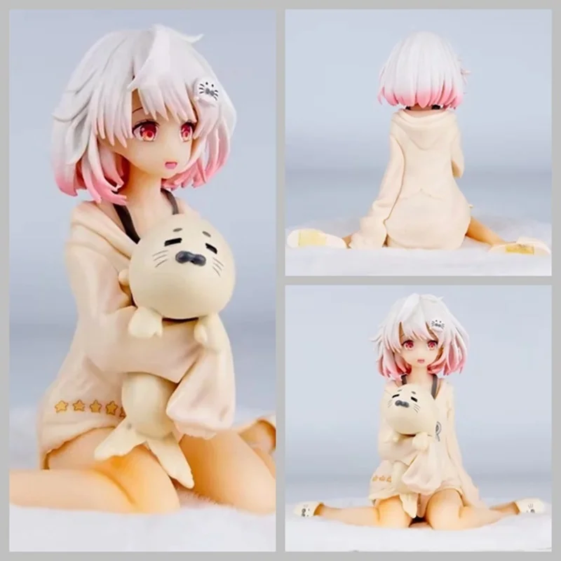 

Shirakami Haruka JK 13CM Anime Girl PVC Action Figure Toy Skytube Statue Native Game Collection Model Doll