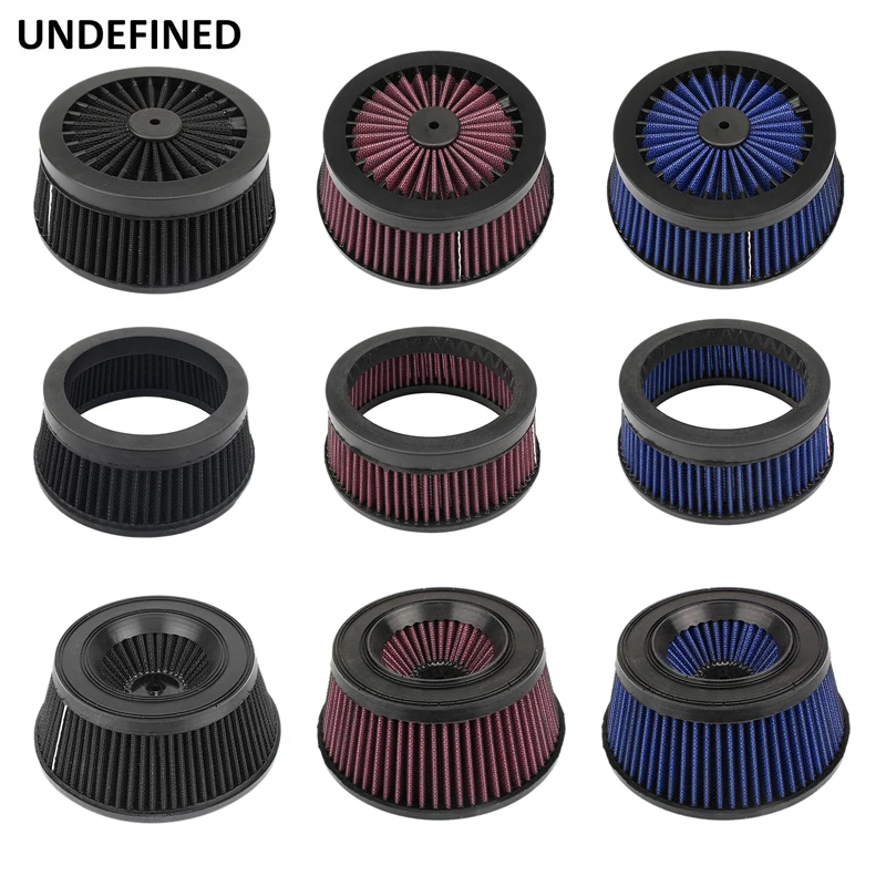 

Motorcycle Air Cleaner Filter Element Air Intake Filter For Harley Touring Road King Dyna Fat bob Softail Sportster XL 883 1200