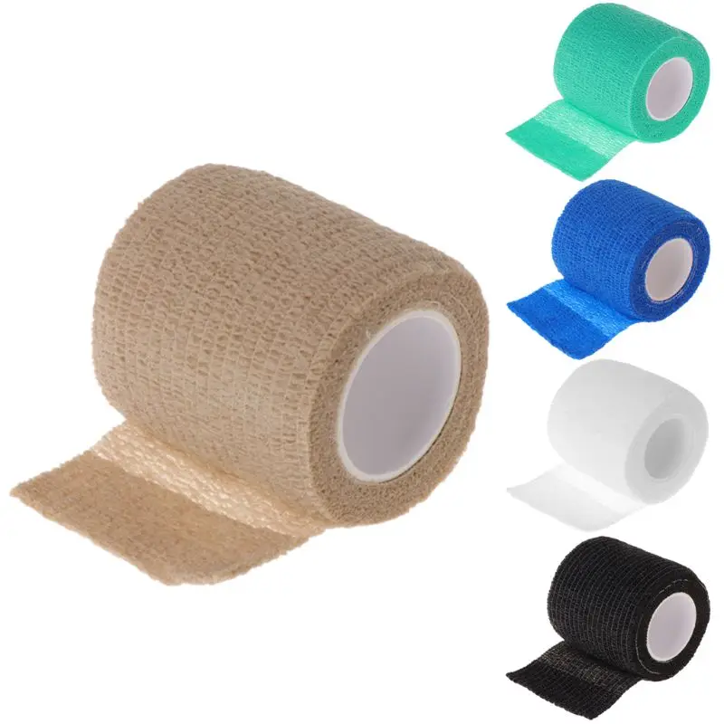 

5CMX4.5M Disposable Adhesive Tattoo Grip Tape Wrap Self-Adhesive Bandage Rolls