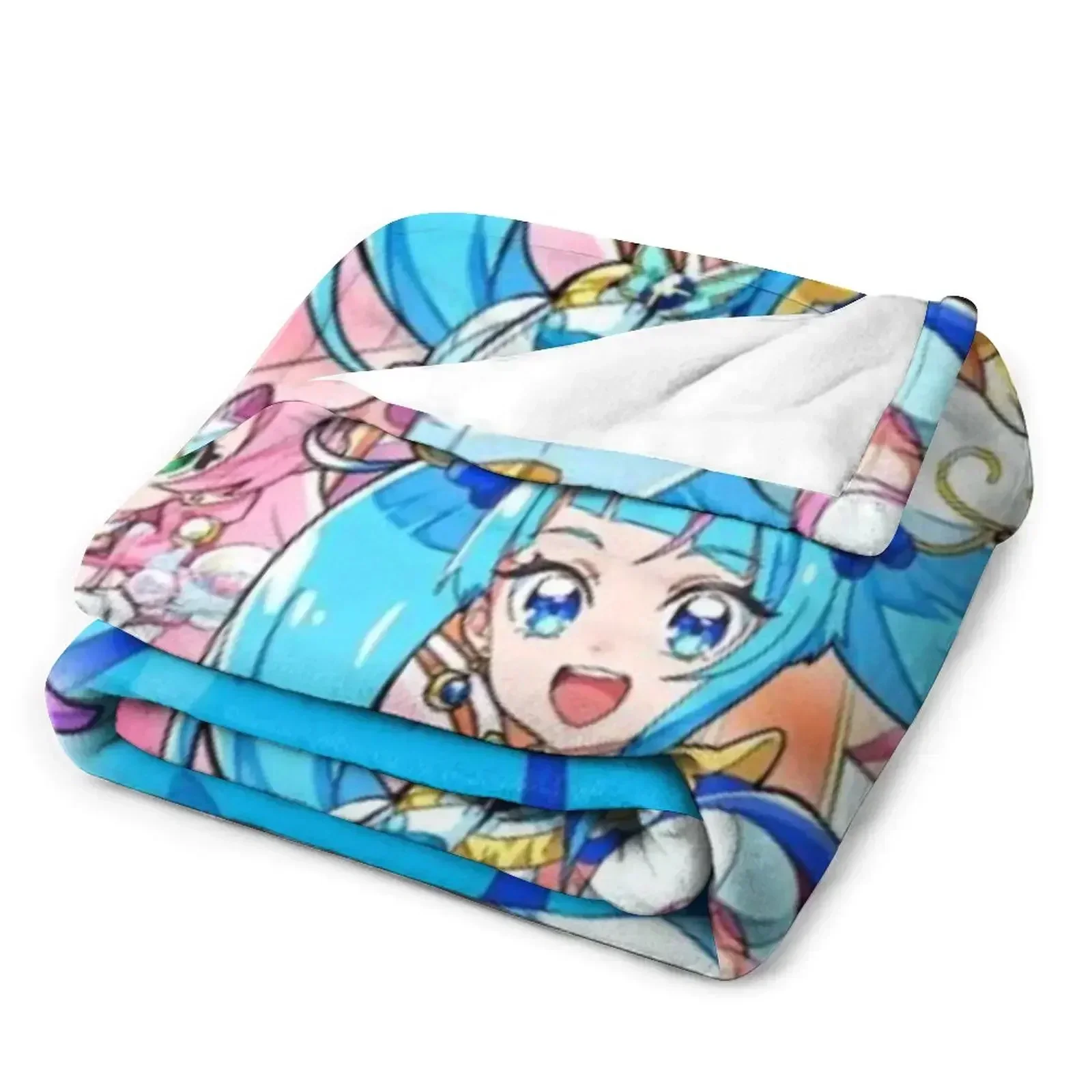 Hirogaru Sky Precure - одеяло все в одном для кемпинга манга многофункциональные мягкие