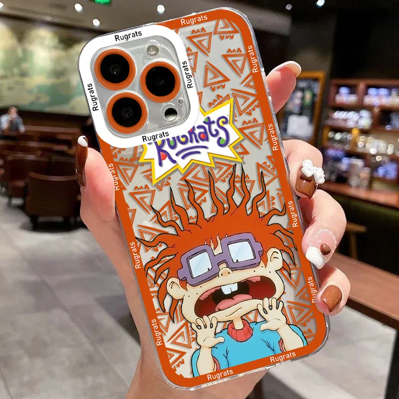 Мультяшный Забавный чехол R-rugrats для телефона TECNO CAMON 30 20 POVA 6 5 SPARK 10 Infinix Smart 8 7 Note Hot 40
