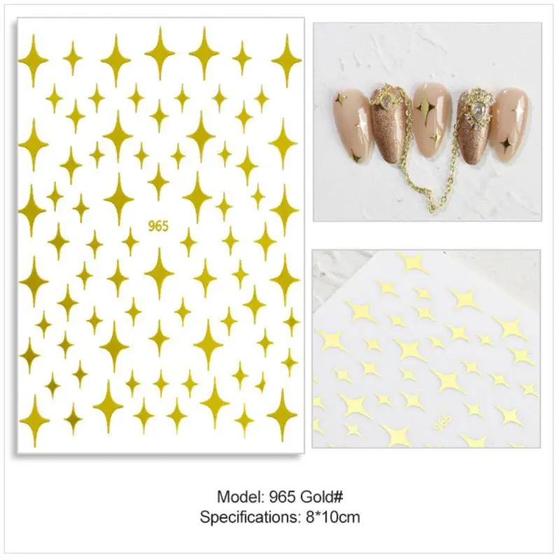 Серебряная бабочка искусственная Волшебная объемная наклейка со звездами