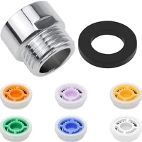 shower flow reducer limiter set adapter water saving cores water flow restrictor for bathroom shower head kitchen faucets