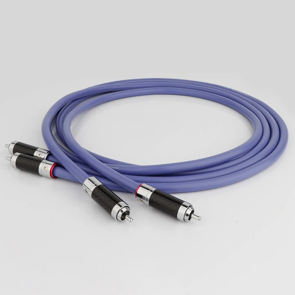 Аудиокабель HIFI Furutech FA-aS22 OCC с корпусом из углеродного волокна