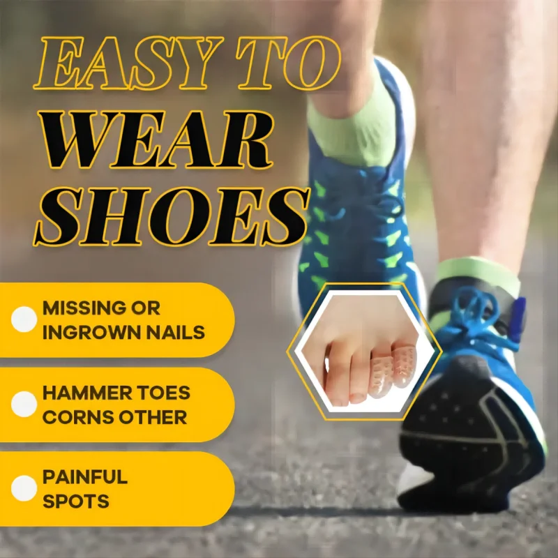 

Silicone Anti-Friction Toe Protector Cover Thumb Foot Care Tool Toe Sleeves For Friction Pain Relief Little Toe Protectors