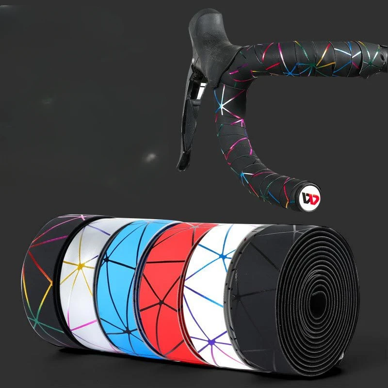 

Полиуретановая лента для руля велосипеда, цветная полоса, противоскользящая лента для руля велосипеда, дорожный ремень для руля, ремень для руля