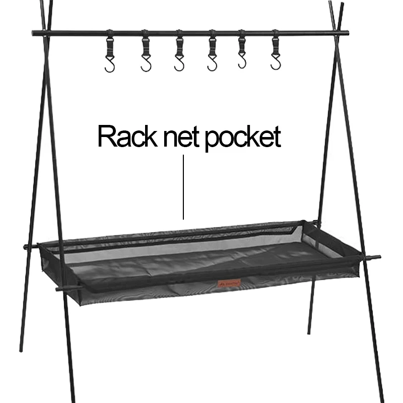 

Shinetrip Mountain Fun Outdoor Camping Portable Net Bag Holder Camping Tripod Holder Hanger Bag