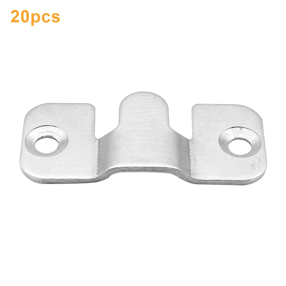 

20pcs Picture Hanger Stainless Steel Z Clip Art Gallery Painting Heavy Duty Hardware Flush Mount Bracket Display Interlocking