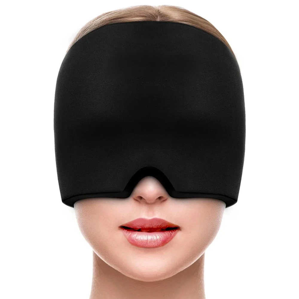 Головной убор для снятия головной боли от мигрени и отечности глаз