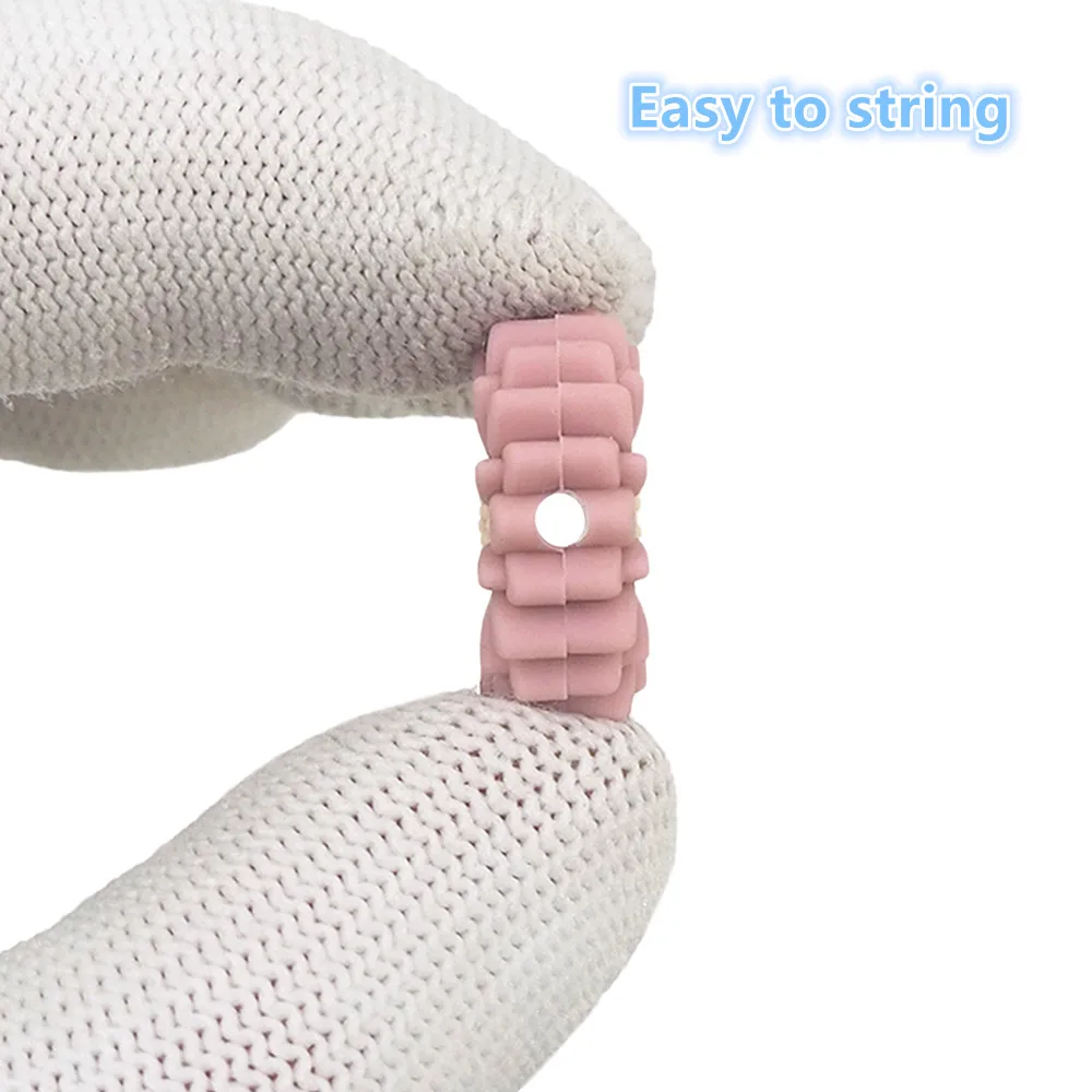 Chenkai 10 шт. бусины в виде подсолнуха детские силиконовые не содержащие бисфенола А