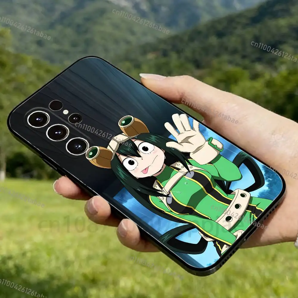 Фото Чехол для телефона Anime T-Tsuyu Asui для Samsung GalaxyA53,51,72,73,31,30,42, мягкий силиконовый защитный чехол для телефона №5