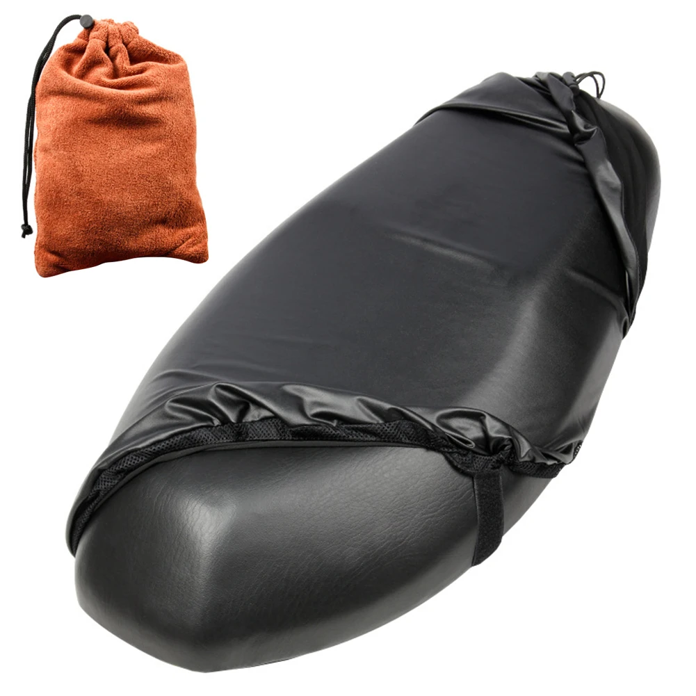 

Motorcycle Seat Cover Waterproof Rain Dustproof Motorbike Cushion Seat Covers for Proof Dust Water with Storage Bag