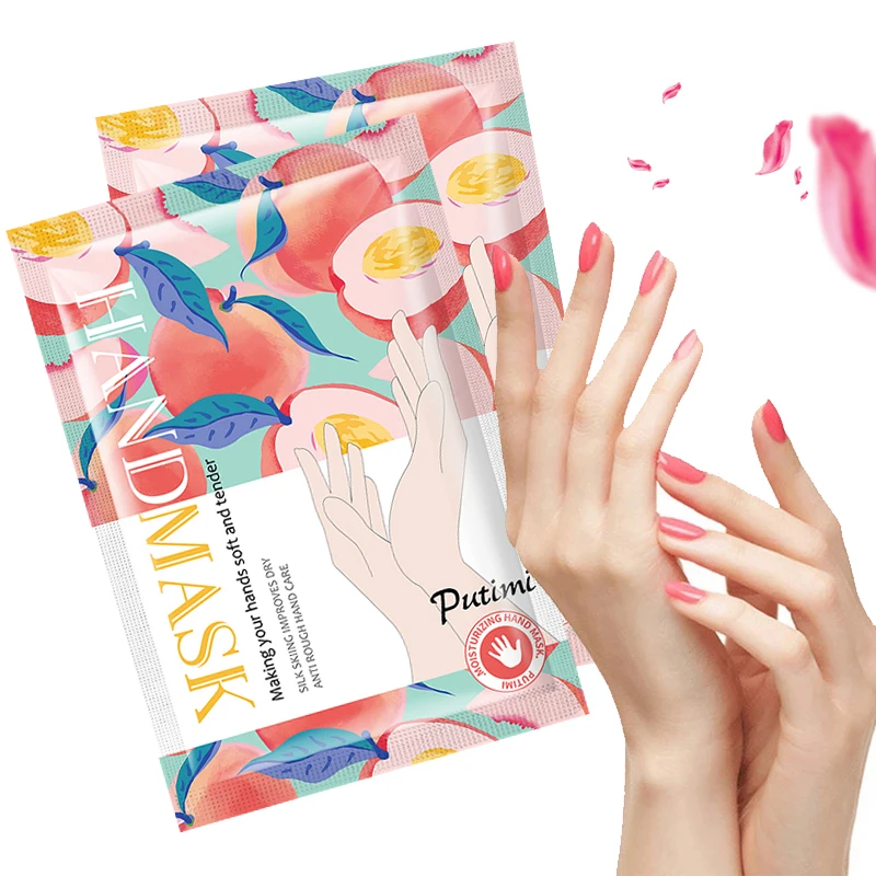 

PUTIMI 6packs Repair Hydrating Hand Mask Exfoliating Calluses Moisturizing Anti-wrinkle Whitening Hand Mask Spa Gloves Hand Care