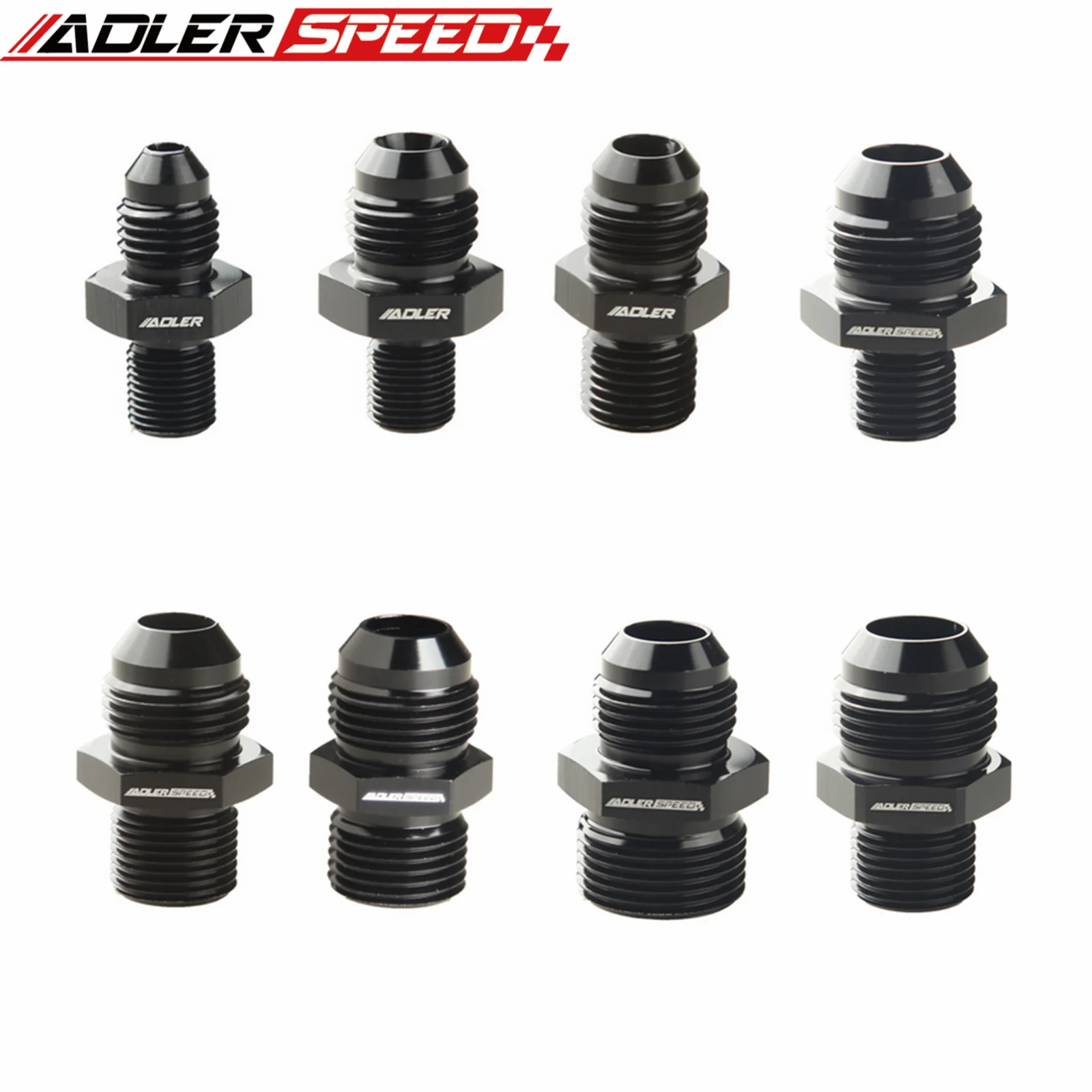 Прямой переходник для топливной трубы AN4 AN6 AN8 AN10 AN12 Male К BSP BSPP