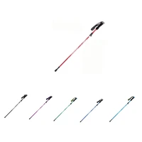 tuobeis 5 section telescopic trekking pole walking sticks portable nordic outdoor climbing stick hiking poles