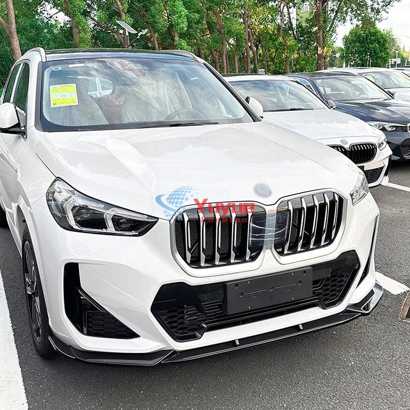 Автомобильный передний спойлер нижняя защитная пластина для сплиттера лезвие BMW