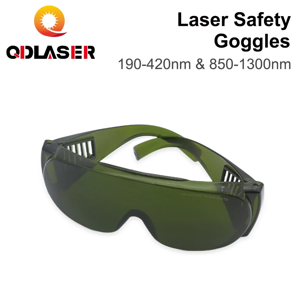 

Защитные очки QDLASER 1064 нм, стиль B, лазерные защитные очки 850-1300 нм OD6 + CE для волоконного лазера