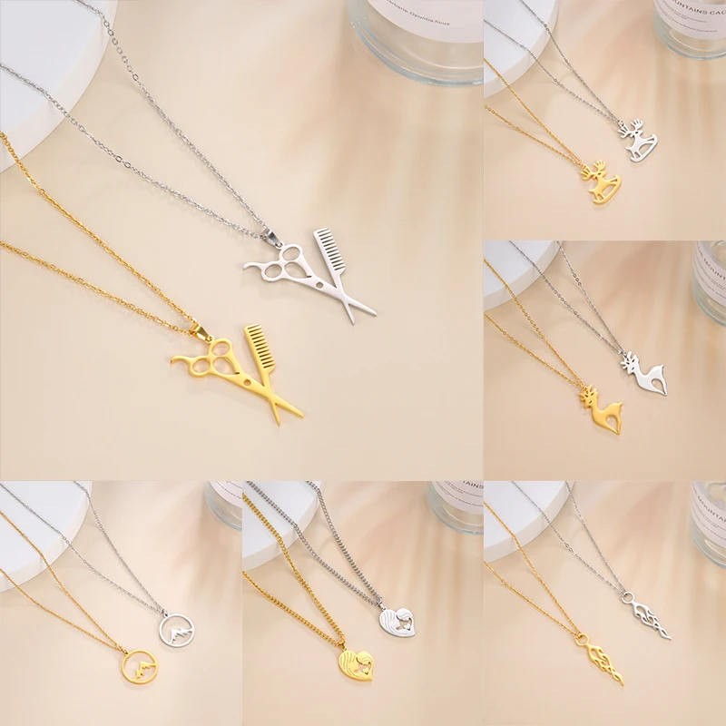 

Men Women Romantic Snow Mountain Necklace Minimalist Jewelry Mountain Range Jewellery Nature Hiker Climbing Lover Gifts Collar