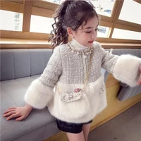 girls babys kids coat jacket outwear 2022 lasted thicken spring autumn cotton teenagers cardigan breathable%c2%a0overcoat childrens