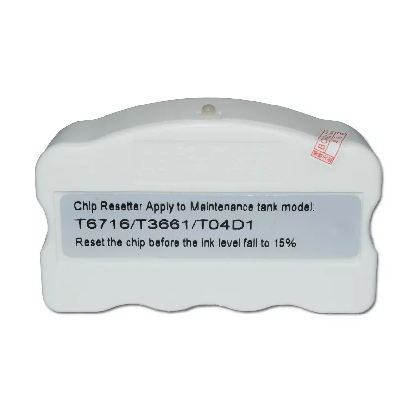 

T6716 T04D1 T04d0 T3661 Maintenance Tank Chip Resetter For Epson WF- M5799 C5710 C5790 C5290 C5210 XP-15000 XP-6000 L6170 L6190