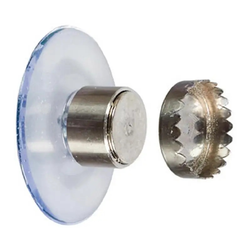 

Suction Cup Soap Hanger Portable Magnetic Soap Holder Wall Mounted Creative Soap Rack Removable Soap Dispenser For Bathroom Soap