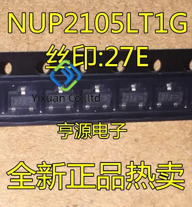 

50pcs original new NUP2105 NUP2105LT1G SOT23 TVS 27E * CAN bus surge protection circuit