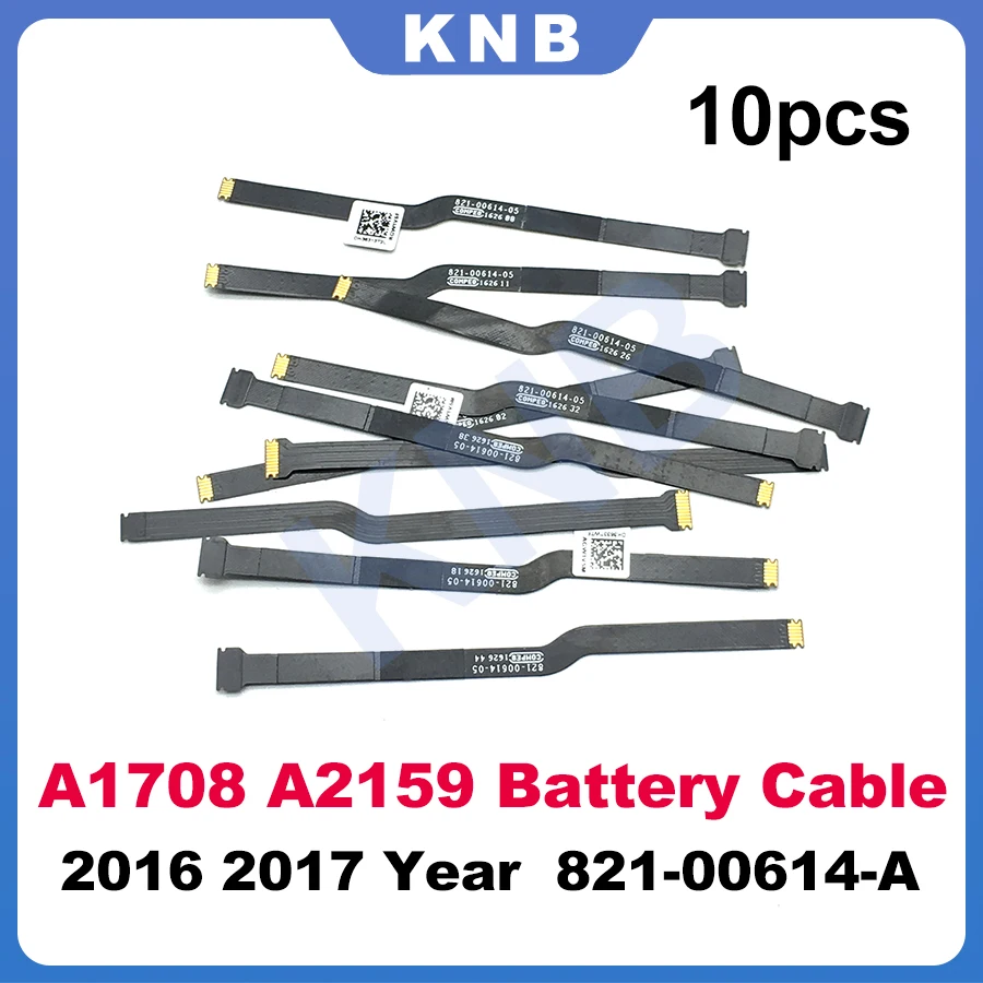 

10 pcs/lot A2159 A1708 Battery Cable For Macbook Pro Retina 13" Connector Flex Cable 821-00614-05 821-00614-A