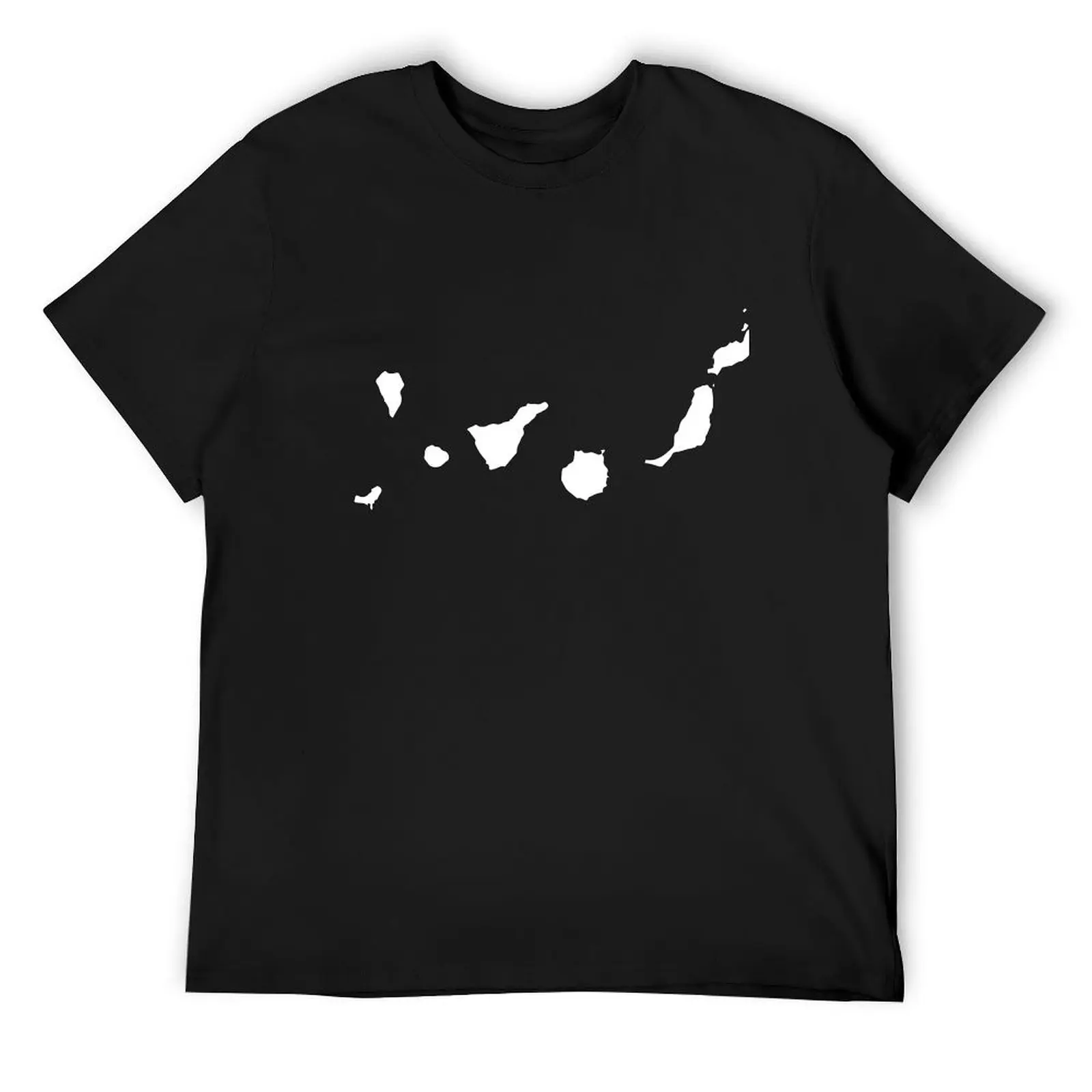 Футболки с Канарскими островами винтажная одежда графическим рисунком летняя