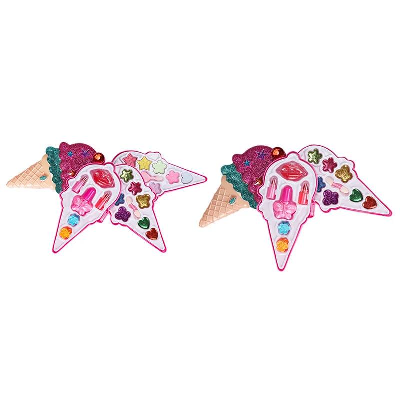 

Fashion Girl Washable Makeup Toy Ice Cream Makeup Toy Girl Child Makeup Set Girl Safe Baby Cosmetics Beauty Set