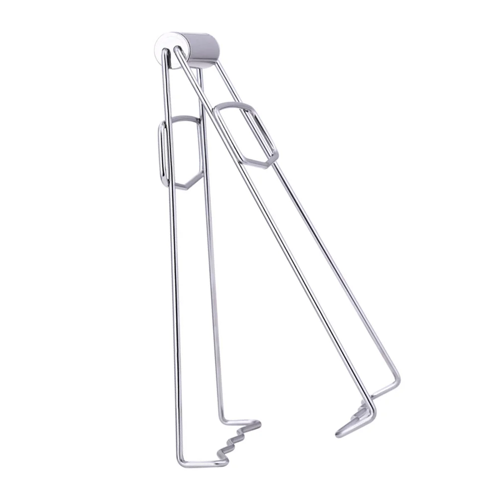 

1 pc Pan Clip Gripper Clips For Moving Plate Or Bowls Bowl Clamp Holder Pot Retriever Tongs Pan Grabber Pan Picker