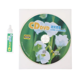 Hot 1 Pc Cd Vcd DVD Player Lens Cleaner Dust Dirt Removal Cleaning Products Disc Repair Kit