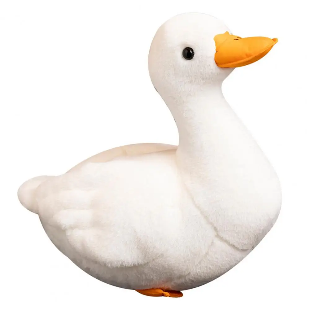 

Мягкая кукла Call Duck из полипропилена и хлопка, симпатичная Имитация белой утки, плюшевая игрушка-животное, подарок для детей