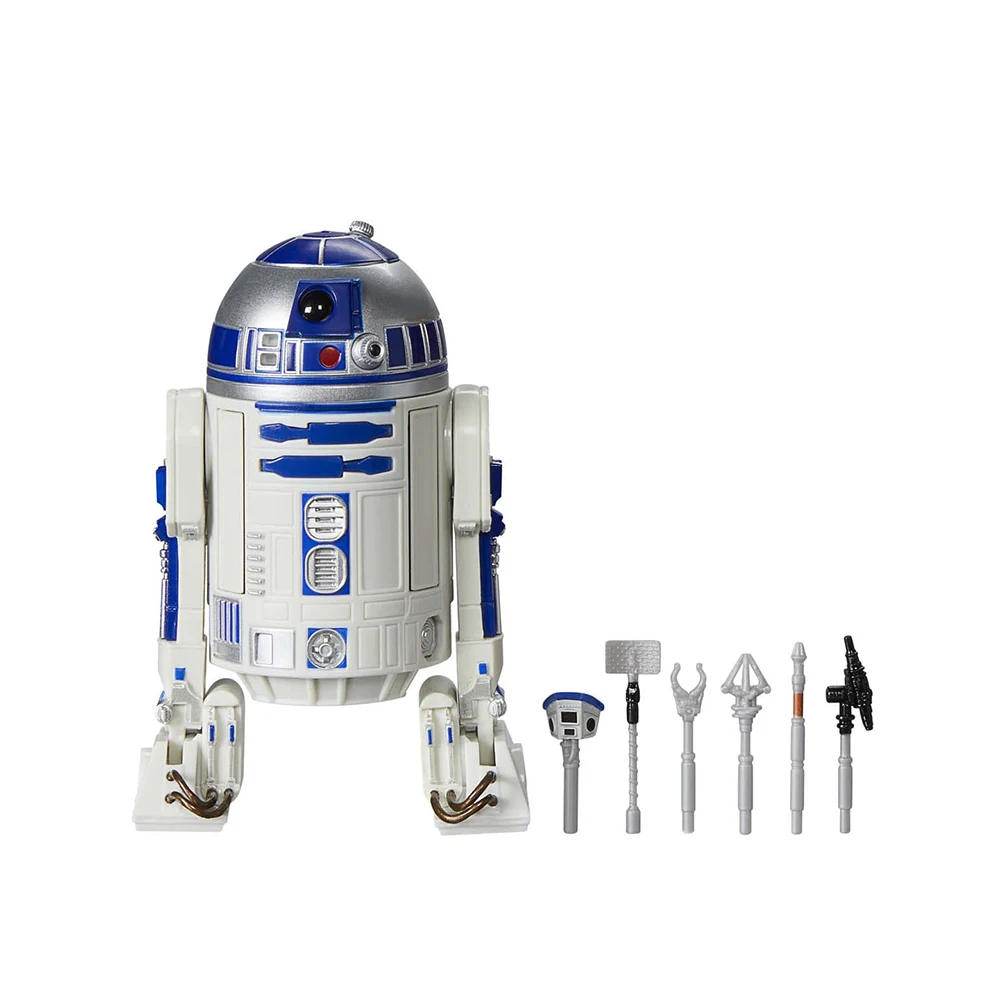 Фото [В наличии] Hasbro STAR WARS The Black Series R2-D2 (Artoo-Detoo) Фигурка в масштабе 6 дюймов Модель Орнамент Игрушки Подарки (F8351) №2